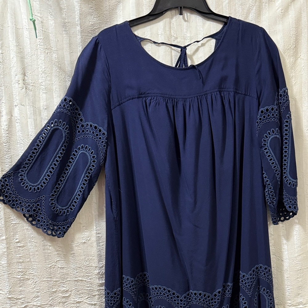 Crown & Ivy Navy Blue Dress, Size 16W, New